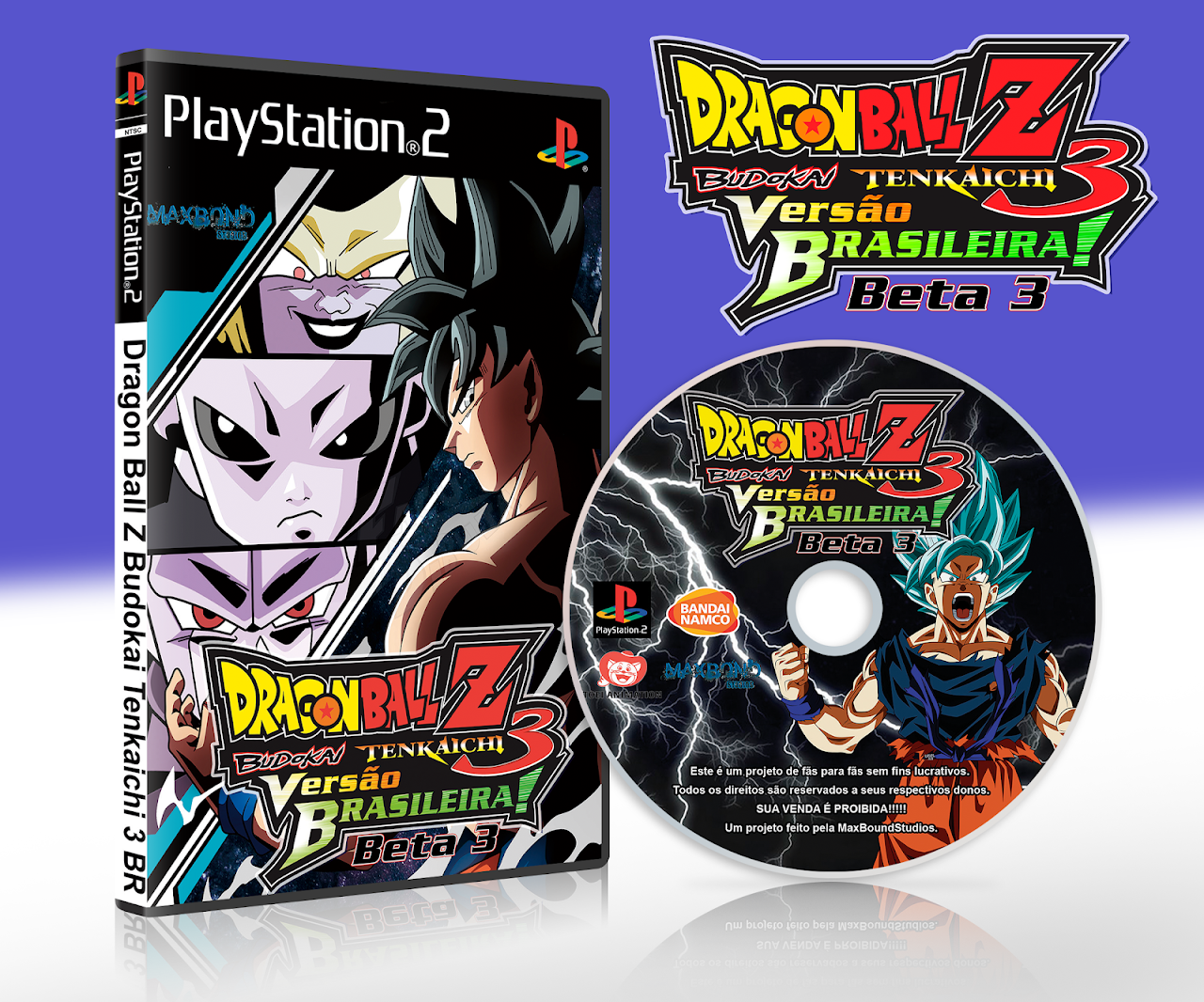 Dragon Ball Z Budokai Tenkaichi 3 PS2 Beta 3 Versão BR - Daniell